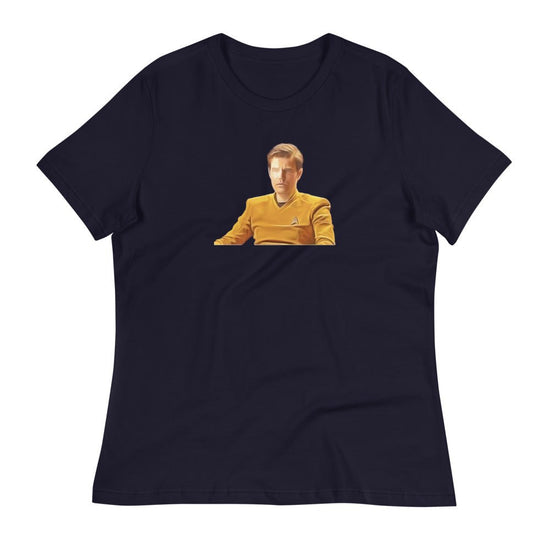 James T. Kirk Women's Relaxed T-Shirt - Star Trek: Strange New Worlds - Fandom-Made