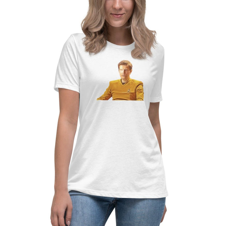 James T. Kirk Women's Relaxed T-Shirt - Star Trek: Strange New Worlds - Fandom-Made