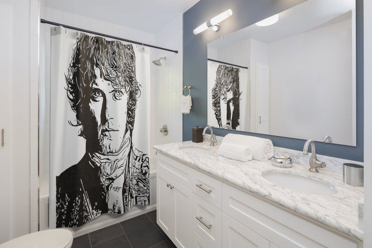 Jamie Fraser Shower Curtains - Fandom-Made