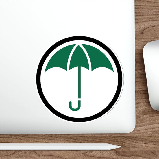 Klaus Hargreeves Green Umbrella Die-Cut Stickers - Fandom-Made