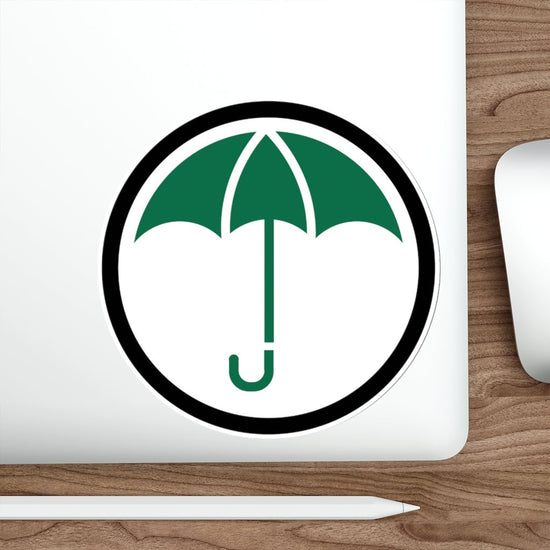 Klaus Hargreeves Green Umbrella Die-Cut Stickers - Fandom-Made