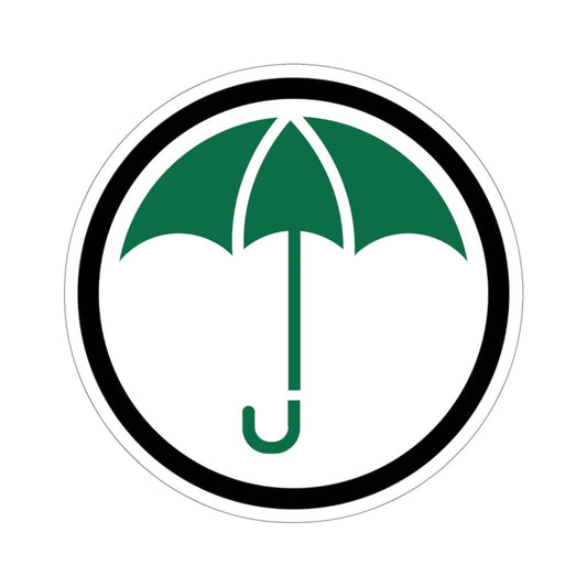 Klaus Hargreeves Green Umbrella Die-Cut Stickers - Fandom-Made