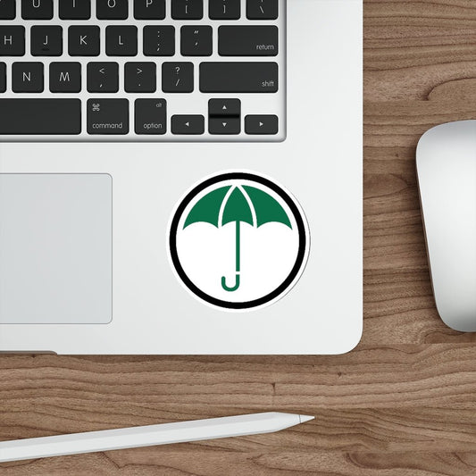 Klaus Hargreeves Green Umbrella Die-Cut Stickers - Fandom-Made