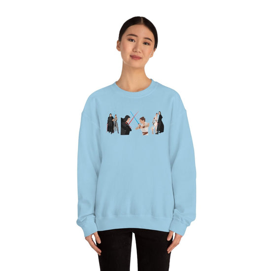 Kylo Ren And Rey Sweatshirt - Fandom-Made