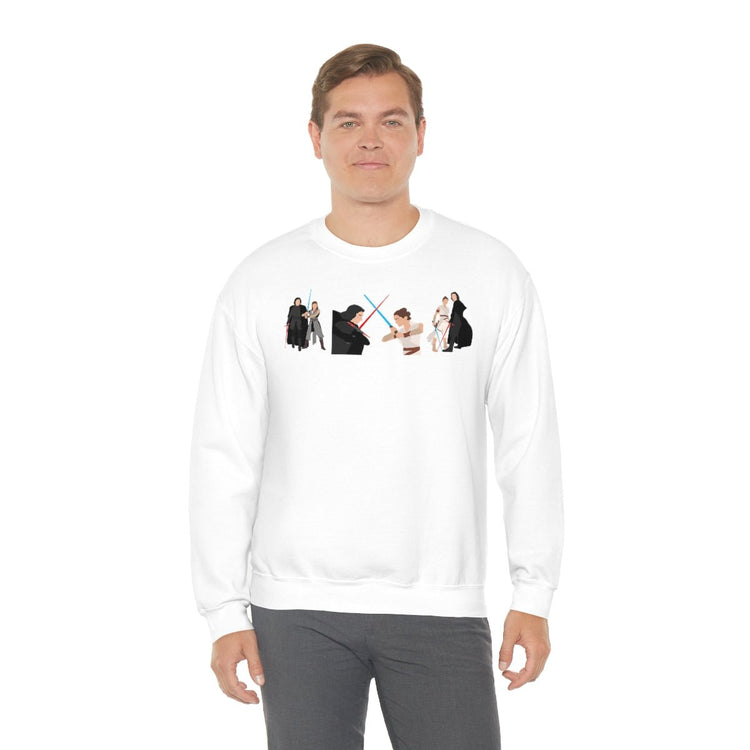 Kylo Ren And Rey Sweatshirt - Fandom-Made