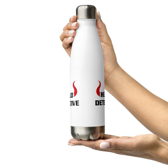 Lucifer double sided Stainless Steel Water Bottle - Hello Detective - Fandom-Made