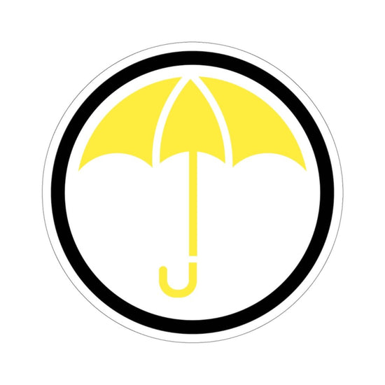 Luther Hargreeves Yellow Umbrella Die-Cut Stickers - Fandom-Made