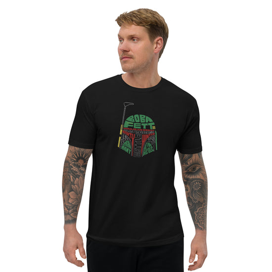 Boba Fett Men's Fitted T-Shirt - Fandom-Made