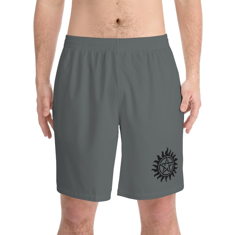 Men's Supernatural Elastic Beach Shorts - Fandom-Made