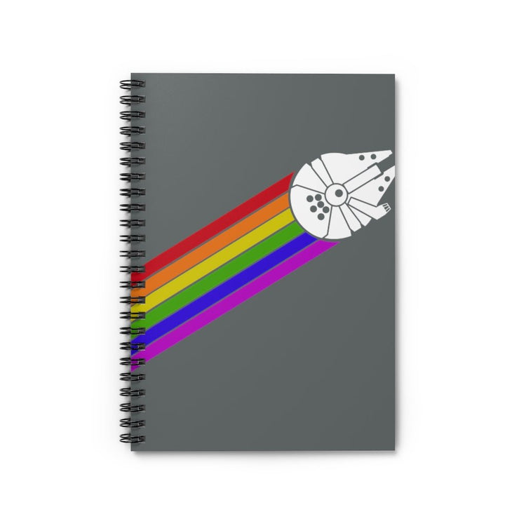 Millennium Falcon Pride Spiral Notebook - Ruled Line - Fandom-Made