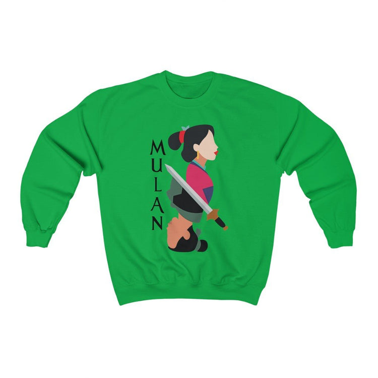 Mulan Crewneck Sweatshirt (upside down) - Fandom-Made