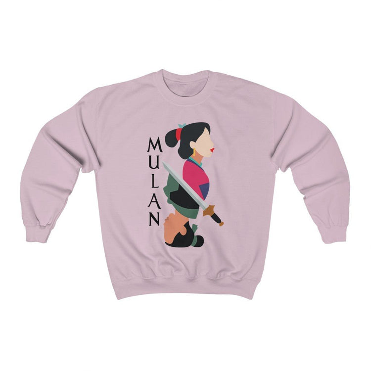 Mulan Crewneck Sweatshirt (upside down) - Fandom-Made