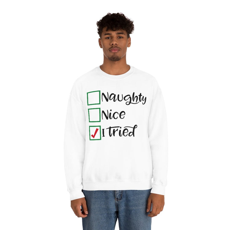 Naughty Or Nice Sweatshirt - Fandom-Made
