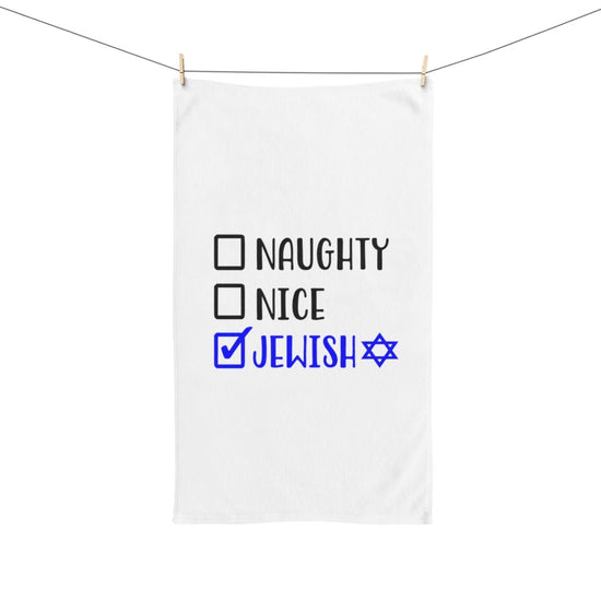 Naughty or Nice Towel - Fandom-Made