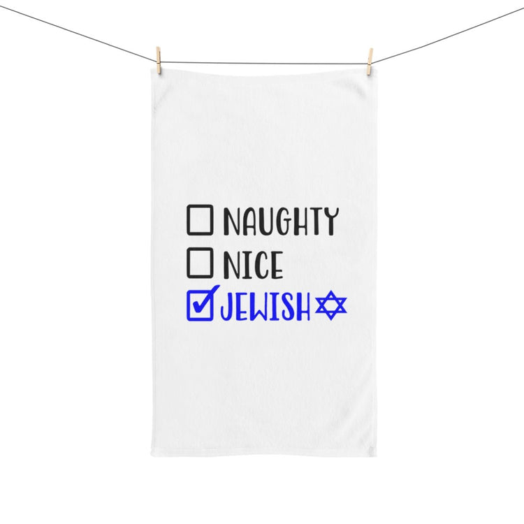 Naughty or Nice Towel - Fandom-Made