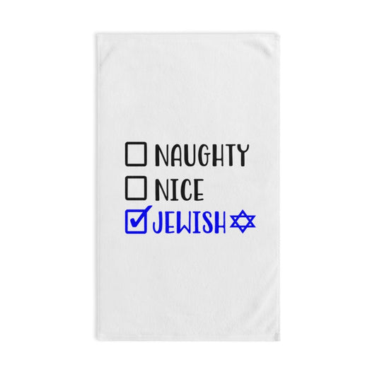 Naughty or Nice Towel - Fandom-Made
