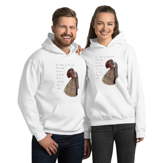 Outlander Inspired Hoodie - Jamie and Claire (quote) - Fandom-Made