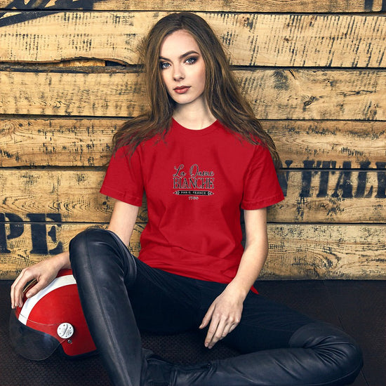 Outlander Inspired Short-Sleeve Unisex T-Shirt - La Dame Blanche - Fandom-Made