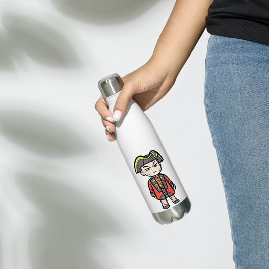 Outlander inspired Small Stars Stainless Steel Water Bottle - Black Jack Randall - Fandom-Made