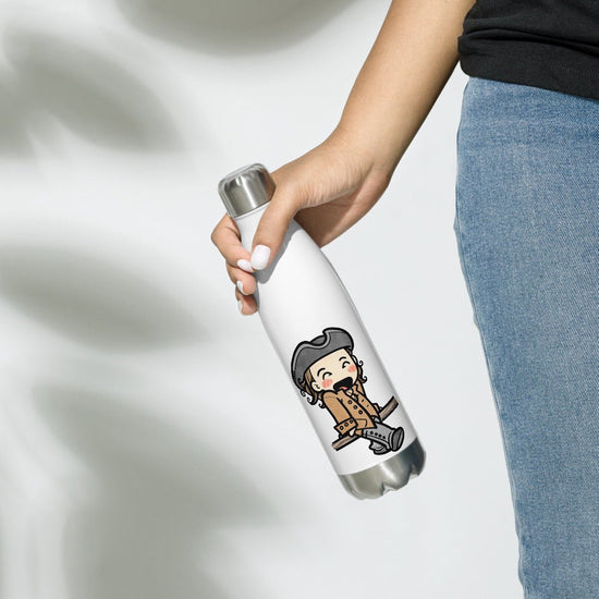 Outlander inspired Small Stars Stainless Steel Water Bottle - Fergus (sitting) - Fandom-Made