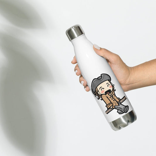 Outlander inspired Small Stars Stainless Steel Water Bottle - Fergus (sitting) - Fandom-Made