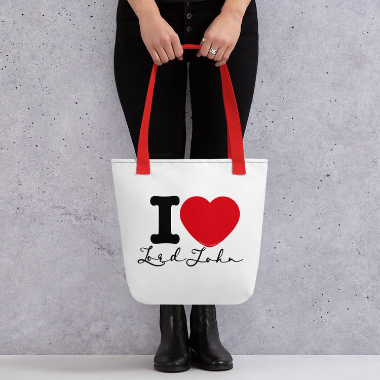 Outlander Inspired Tote bag - I ❤️Lord John - Fandom-Made