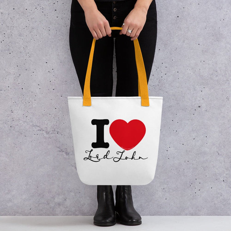 Outlander Inspired Tote bag - I ❤️Lord John - Fandom-Made