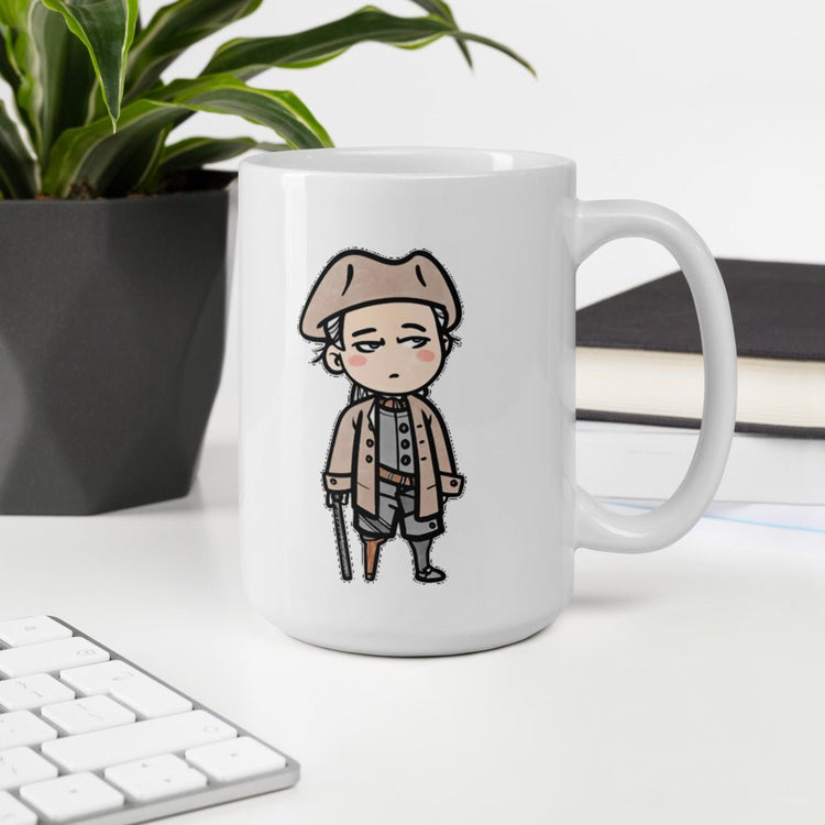 Outlander Inspired White glossy mug - Ian Murray - Fandom-Made