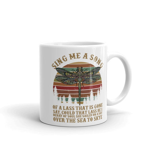 Outlander Inspired White glossy mug - Sing Me a Song - Fandom-Made