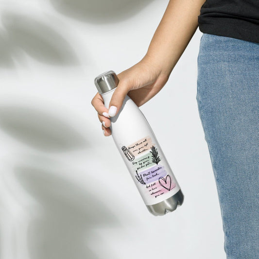 Practical Magic Inspired Stainless Steel Water Bottle – Quote (Color) - Fandom-Made