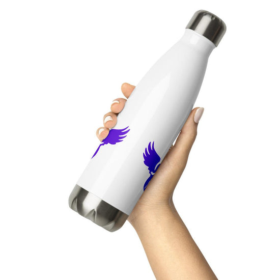 Prince Inspired Double Sided Stainless Steel Water Bottle - Guitar Wings - Fandom-Made