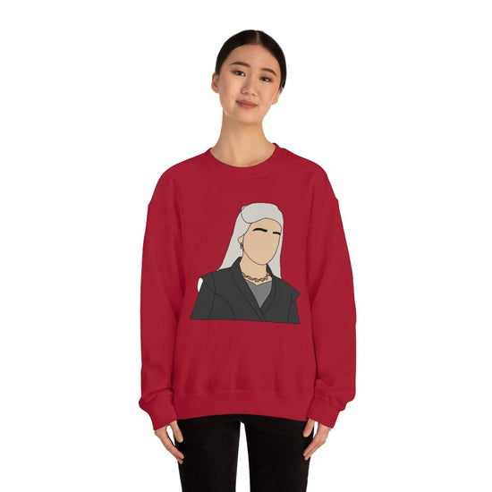 Princess Rhaenyra Targaryen Crewneck Sweatshirt (minimal/older) - Fandom-Made