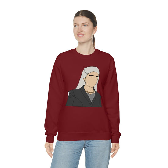 Princess Rhaenyra Targaryen Crewneck Sweatshirt (minimal/older) - Fandom-Made