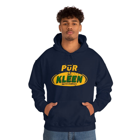 Pur & Kleen Water Company Hooded Sweatshirt - Fandom-Made