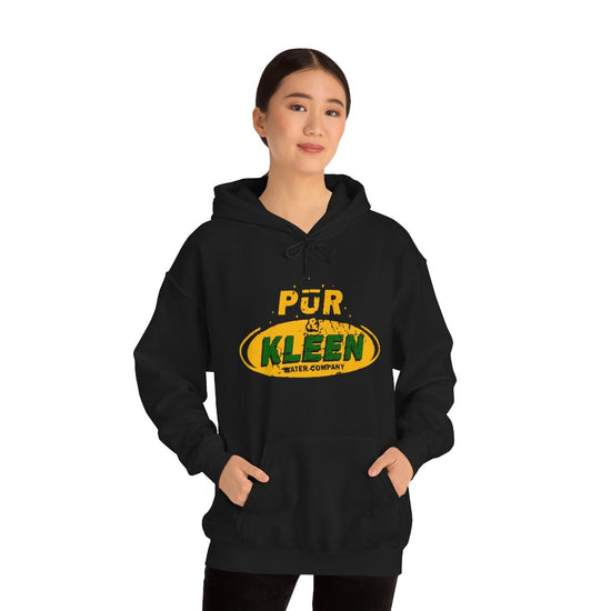 Pur & Kleen Water Company Hooded Sweatshirt - Fandom-Made