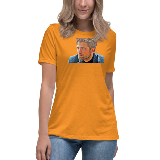 Robert Pattinson (blue) Women's Relaxed T-Shirt - Fandom-Made