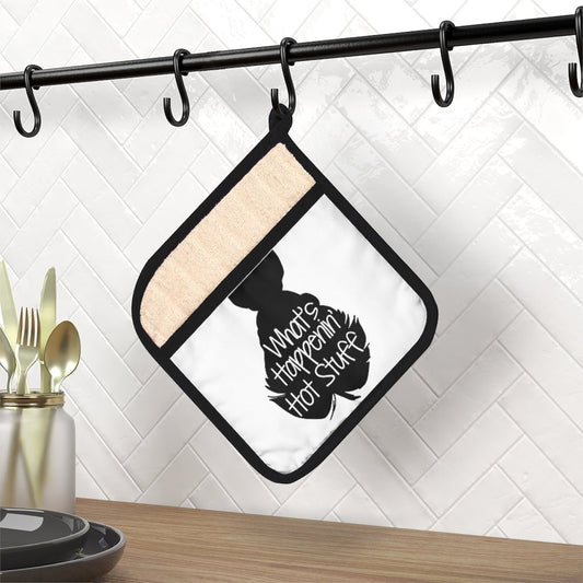 Sixteen Candles-Inspired Pot Holder with Pocket - What's Happening Hot Stuff - Fandom-Made