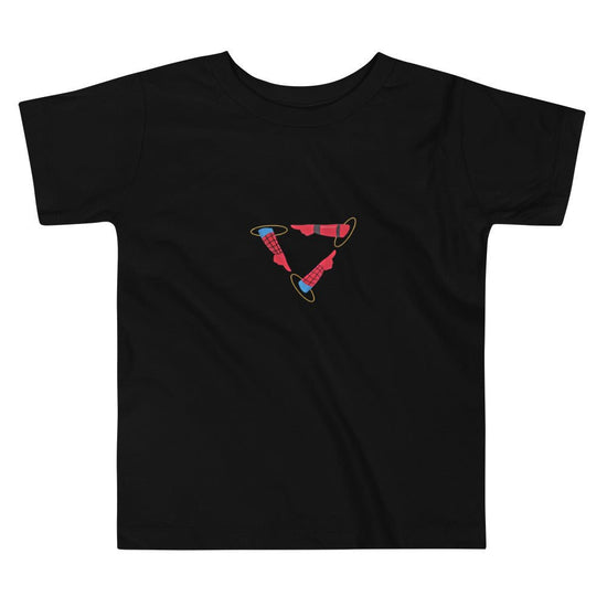 Spider-Man Inspired Toddler Short Sleeve Tee - Trio Arms - Fandom-Made