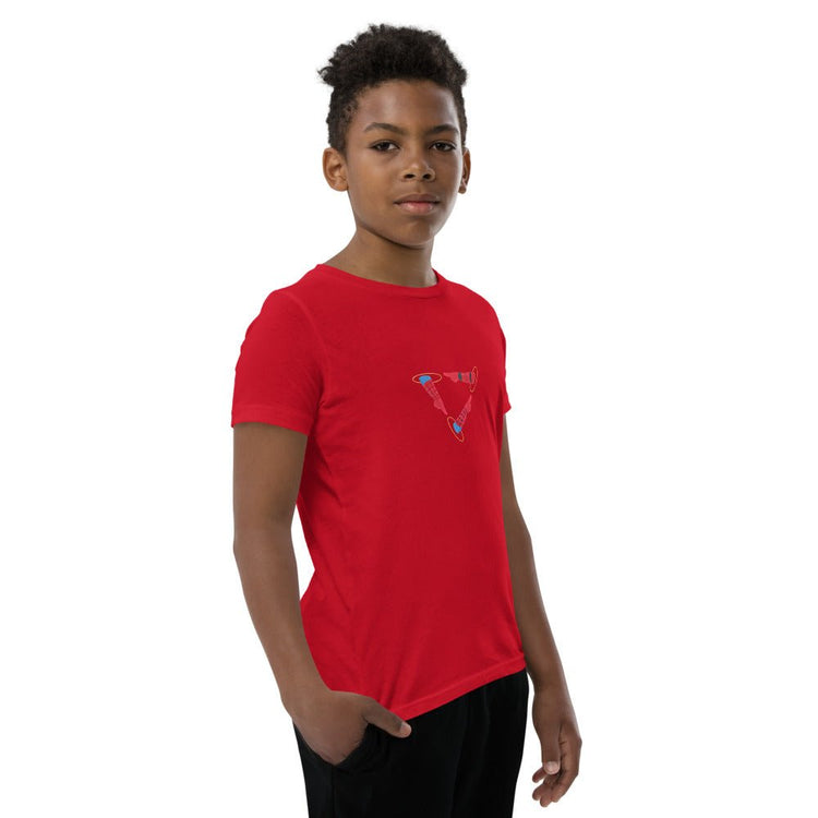 Spider-Man Inspired Youth Short Sleeve T-Shirt - Trio Arms - Fandom-Made