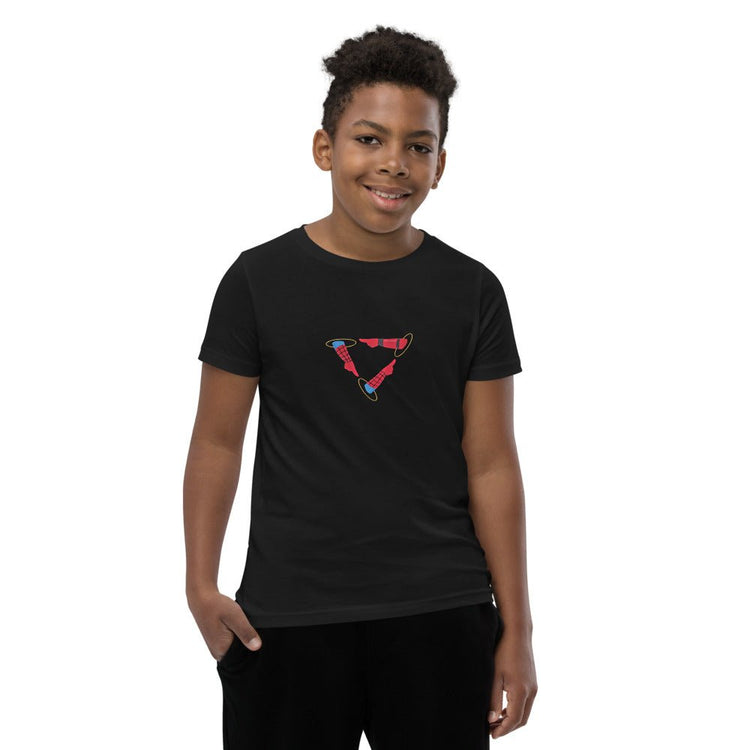 Spider-Man Inspired Youth Short Sleeve T-Shirt - Trio Arms - Fandom-Made