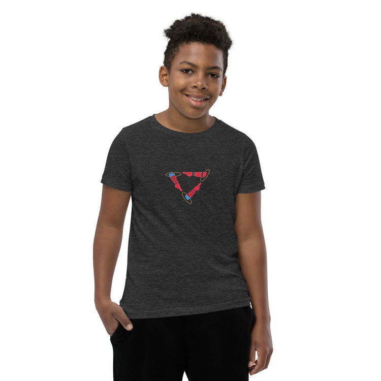 Spider-Man Inspired Youth Short Sleeve T-Shirt - Trio Arms - Fandom-Made