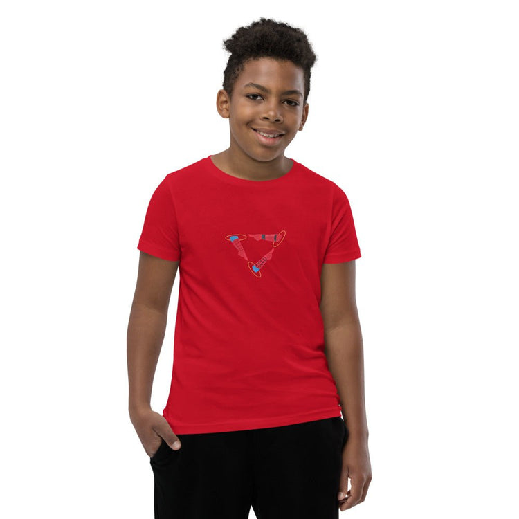 Spider-Man Inspired Youth Short Sleeve T-Shirt - Trio Arms - Fandom-Made