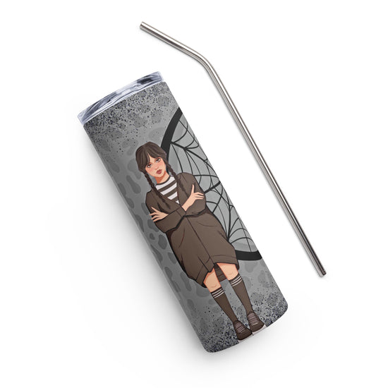 Enid Sinclair Wednesday Addams Stainless steel tumbler - Fandom-Made