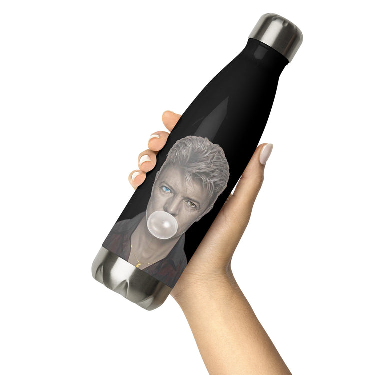 David Bowie Bubble Gum Water Bottle - Fandom-Made