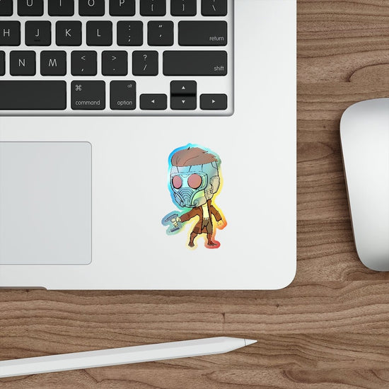 Star Lord Holographic Die-cut Stickers - Fandom-Made