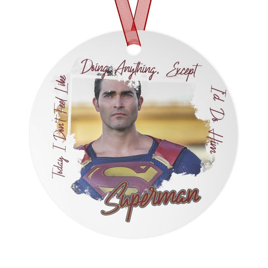 Superman Tyler Hoechlin Metal Ornaments - Fandom-Made