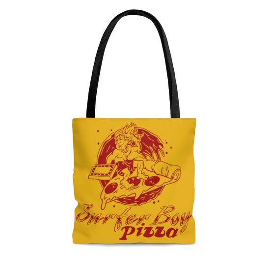 Surfer Boy Pizza Tote Bag - Fandom-Made