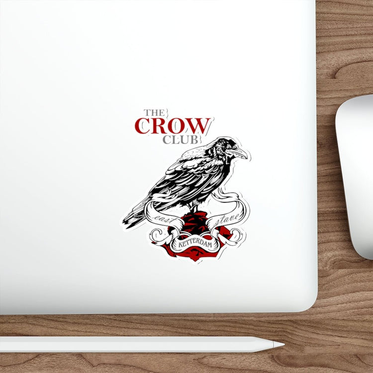 The Crow Club Die-Cut Stickers (crow, red) - Fandom-Made