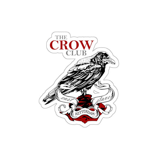 The Crow Club Die-Cut Stickers (crow, red) - Fandom-Made