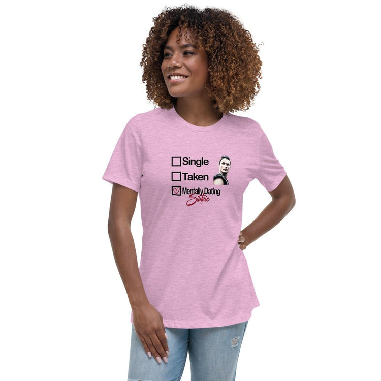 The Last Kingdom Inspired Women's Relaxed T-Shirt - Mentally Dating Sihtric - Fandom-Made